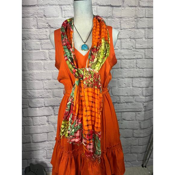 Vibrant boho scarf - Picture 1 of 4